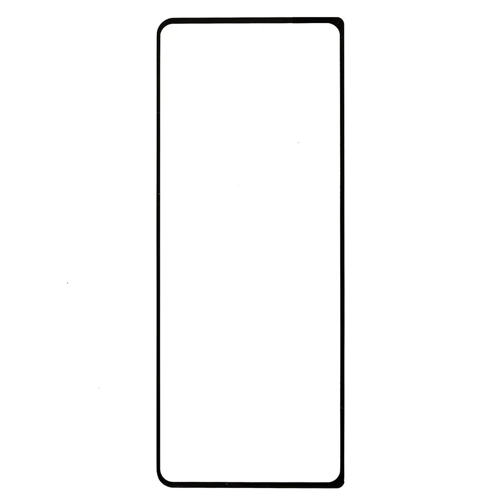 For Samsung Galaxy Z Fold5 5G / Z Fold4 5G Full Glue Outer Phone Screen Protector Tempered Glass Silk Printing Black Edge Film - 2