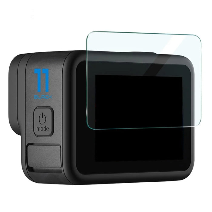 IMAK 1 Set Camera Screen Protector for GoPro Hero 11 Black , Tempered Glass Film (Front Screen+Rear Screen+Lens) - 5