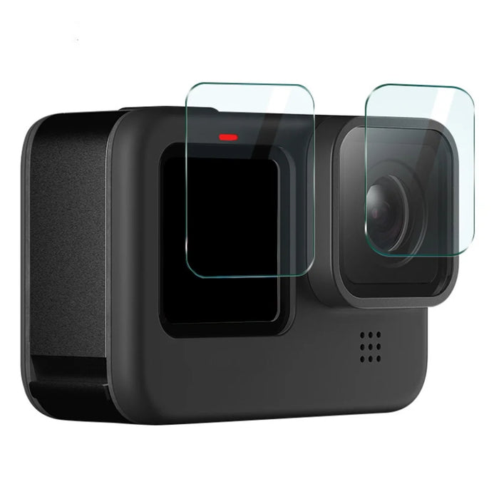 IMAK 1 Set Camera Screen Protector for GoPro Hero 11 Black , Tempered Glass Film (Front Screen+Rear Screen+Lens) - 6