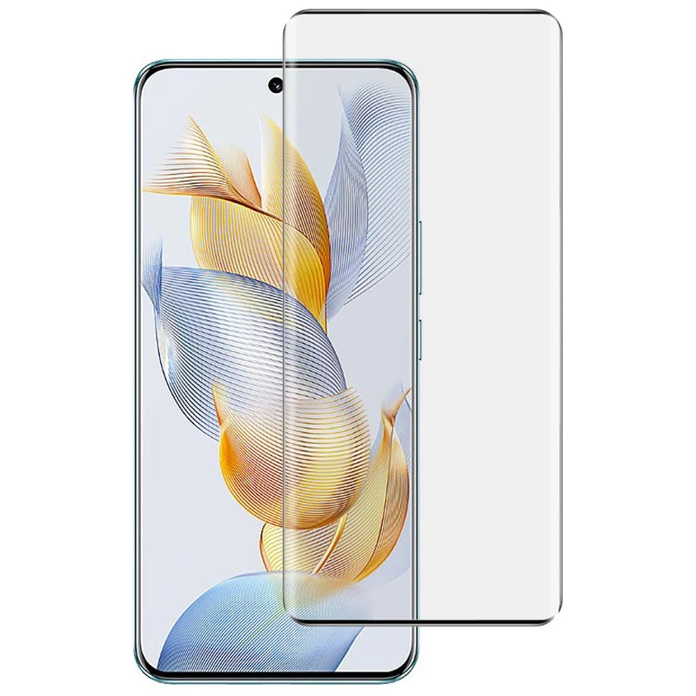 IMAK Full Screen Protector for Honor 90 , 3D Curved Tempered Glass Anti-explosion Phone Screen Film - 1