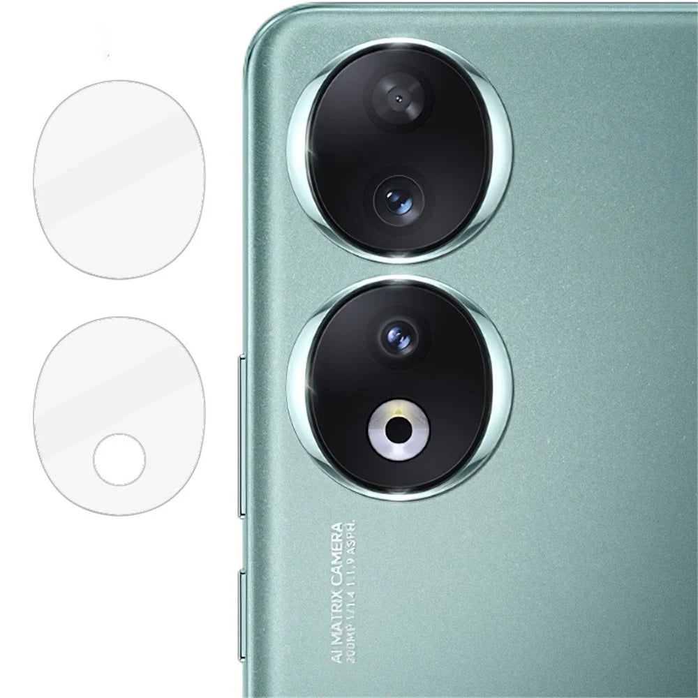 IMAK 1 Set Tempered Glass Camera Lens Film for Honor 90 , Anti-scratch HD Clear Phone Lens Protector - 1