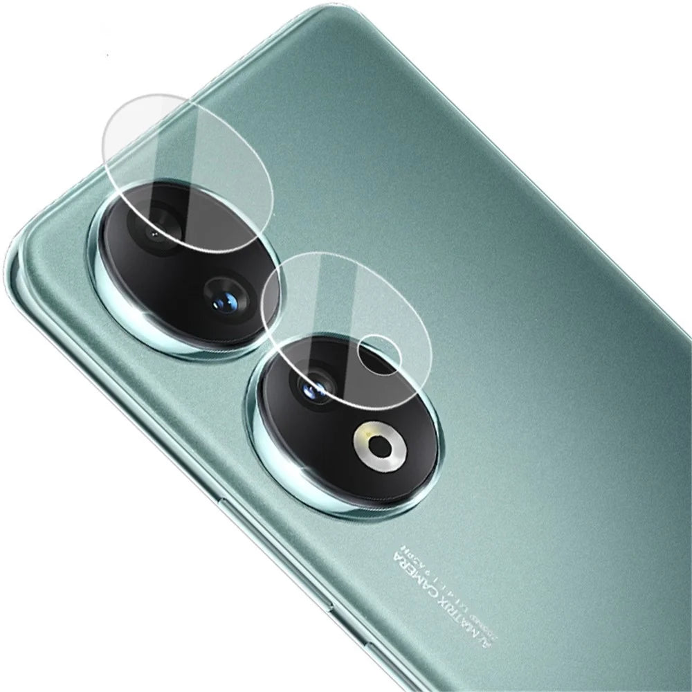 IMAK 1 Set Tempered Glass Camera Lens Film for Honor 90 , Anti-scratch HD Clear Phone Lens Protector - 4