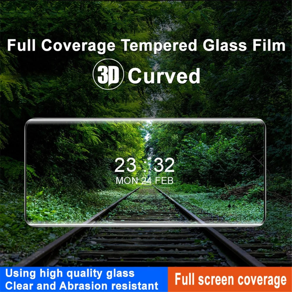 IMAK For Oppo Reno10 5G (Global) / Reno10 (China) 5G / Reno10 Pro 5G (Global) / Reno10 Pro (China) 5G / Reno10 Pro+ 5G / Reno10 Pro+ (China) 5G 3D Curved Tempered Glass Full Coverage Film Screen Protector - 3