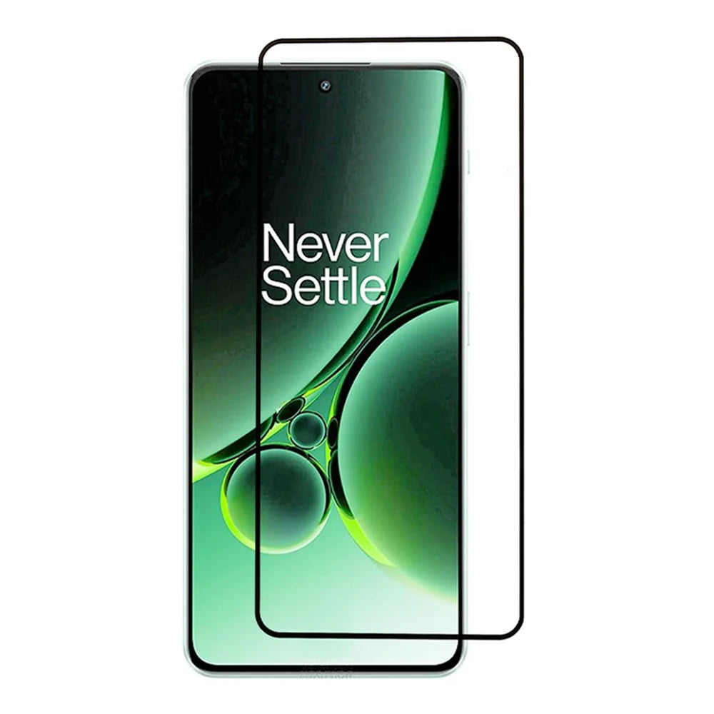 For OnePlus Nord 3 5G / Ace 2V Tempered Glass Screen Protector Full Glue Electroplated Black Edge Full Cover Film - 1
