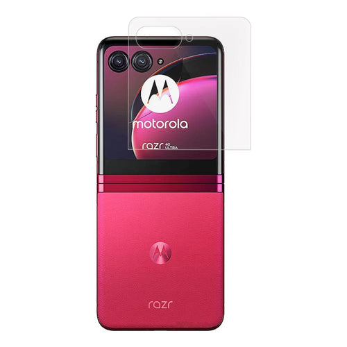 For Motorola Razr 40 Ultra 5G TPU Hydrogel Back Phone Protector (Back Upper) Scratch Resistant Full Covered HD Film - 1