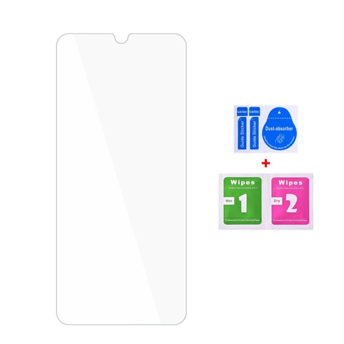 100Pcs For Oppo F23 5G Explosion Proof Screen Protector Tempered Glass Screen Film (No Package, with Wipes Set, Dust-absorber, Guide Sticker) - 2