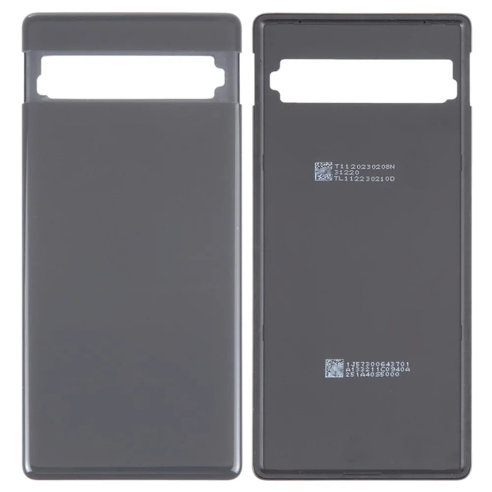 For Google Pixel 7a GWKK3 / GHL1X / G0DZQ / G82U8 OEM Back Battery Housing Cover Replacement Part - Black - 1