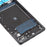 For Google Pixel 6 Pro 5G OEM Back Battery Housing Cover + Middle Plate Frame Replacement - Black - 5