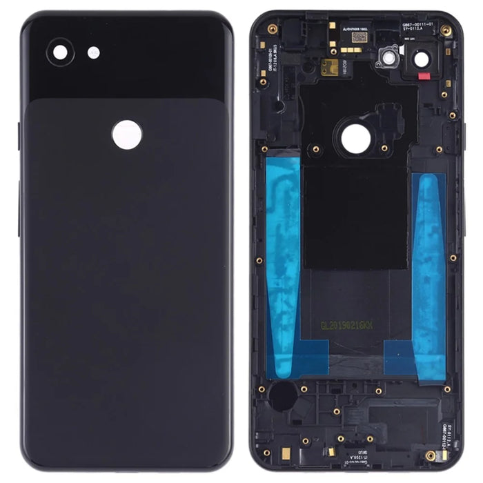 For Google Pixel 3a XL OEM Battery Door Cover Phone Replacement Part - Black - 1
