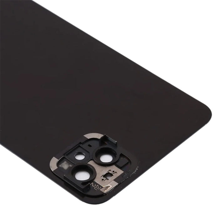 For Google Pixel 4 OEM Battery Back Cover Rear Door Housing Replacement with Camera Lens Ring Cover - Black - 5