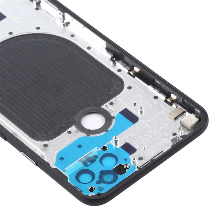 For Google Pixel 5 OEM Battery Door Cover Phone Repair Part - Black - 5