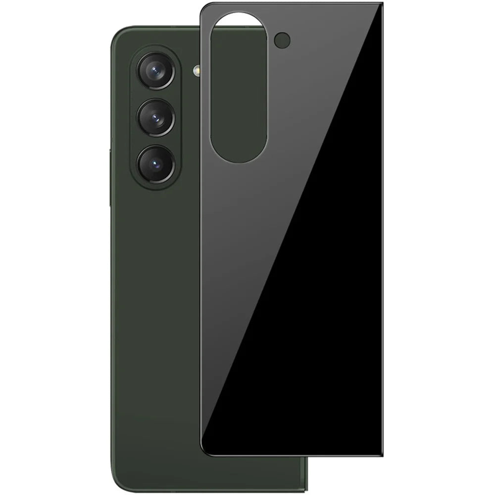 IMAK For Samsung Galaxy Z Fold5 5G 1 Set Front and Back Tempered Glass Full Screen Protector HD Clear Full Glue Film - 5