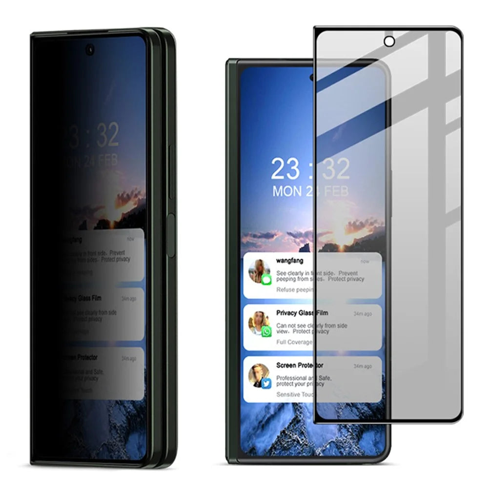 IMAK For Samsung Galaxy Z Fold5 5G Anti-spy Tempered Glass Film Full Coverage Phone Screen Protector - 4