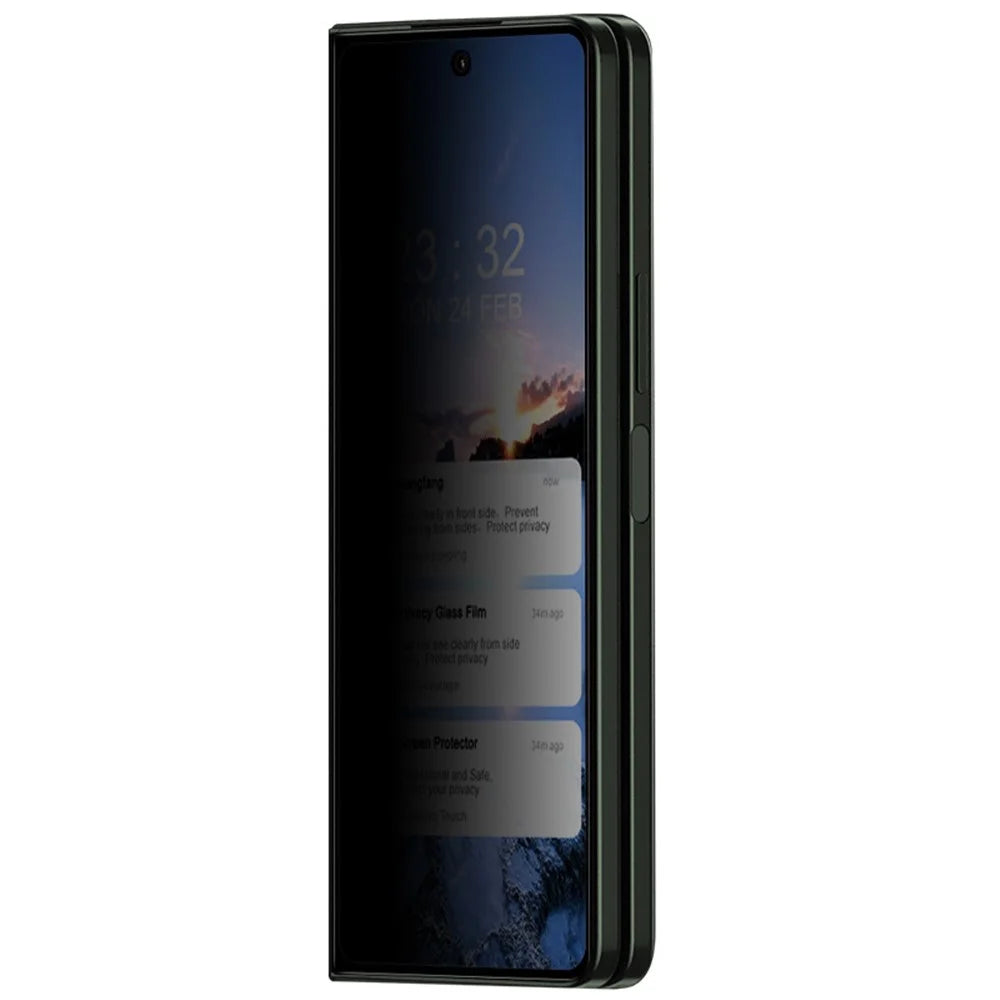 IMAK For Samsung Galaxy Z Fold5 5G Anti-spy Tempered Glass Film Full Coverage Phone Screen Protector - 6