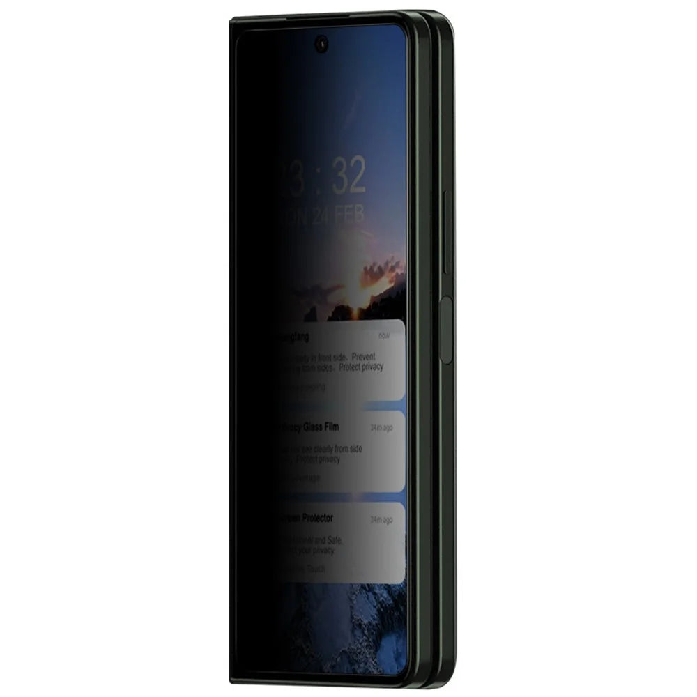 IMAK For Samsung Galaxy Z Fold5 5G Tempered Glass Screen Protector Full Glue Anti-Spy Phone Screen Film (Scaled Down Version) - 6