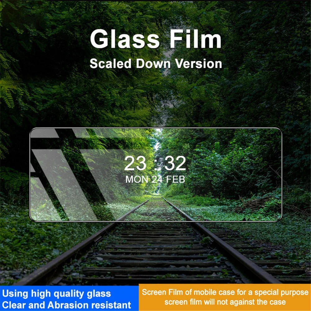 IMAK For Samsung Galaxy Z Fold5 5G Tempered Glass Screen Protector Full Glue Ultra Clear Phone Screen Film (Scaled Down Version) - 3