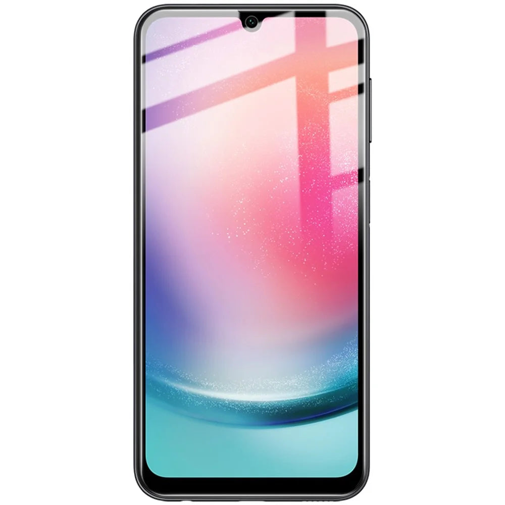 IMAK 2Pcs / Set Hydrogel Film III for Samsung Galaxy A24 4G (162.1 x 77.6 x 8.3mm) HD Transparent Phone Screen Protector Soft TPU Screen Covering Film - 5