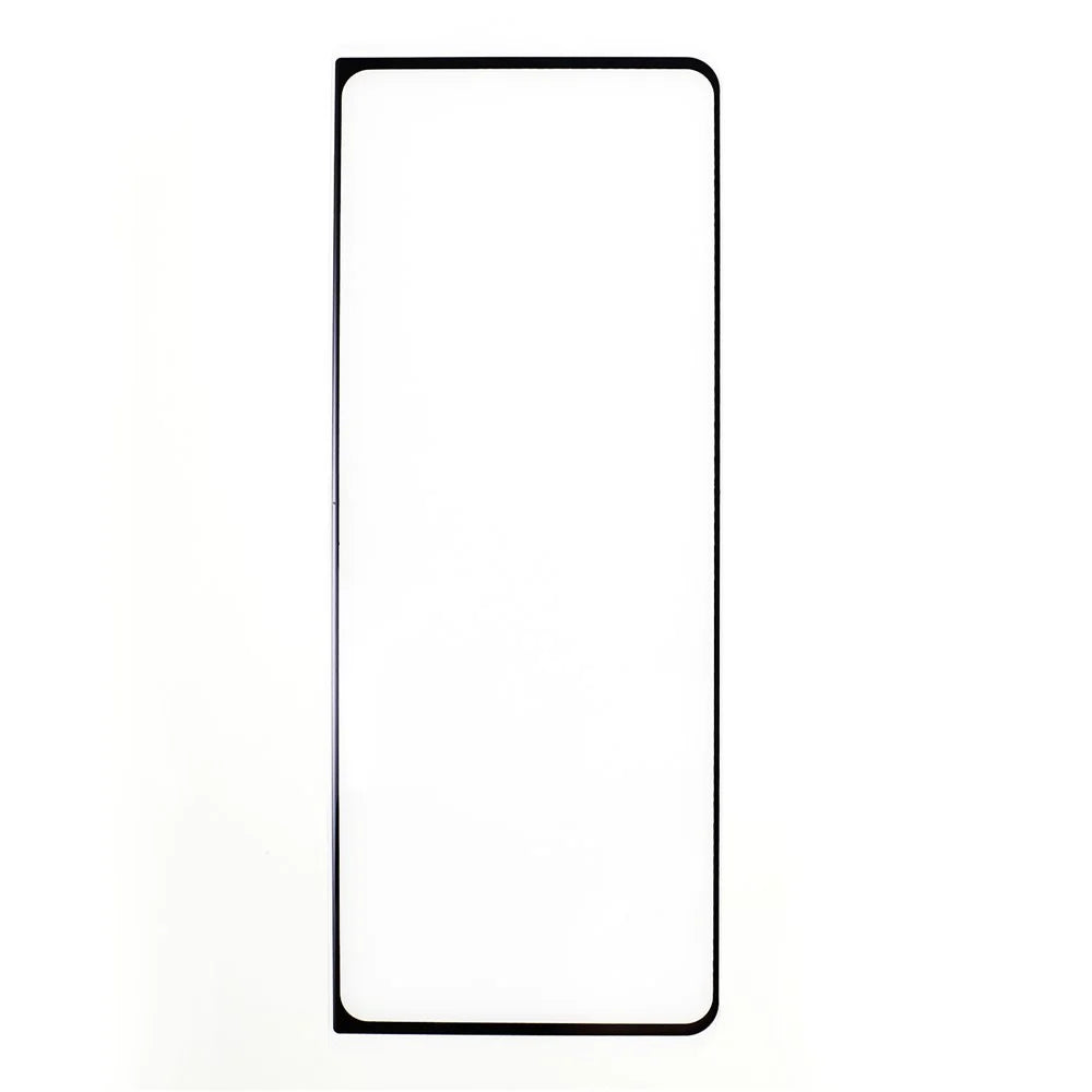 For Samsung Galaxy Z Fold5 5G Silk Printing Full Glue Complete Cover Tempered Glass Front Screen Protector + Back Film - 4