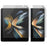 For Samsung Galaxy Z Fold4 5G Matte Privacy Film Shatterproof Front and Back Screen PET Protector - 1