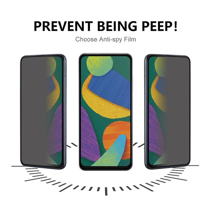 For Samsung Galaxy Z Fold4 5G Matte Privacy Film Shatterproof Front and Back Screen PET Protector - 3