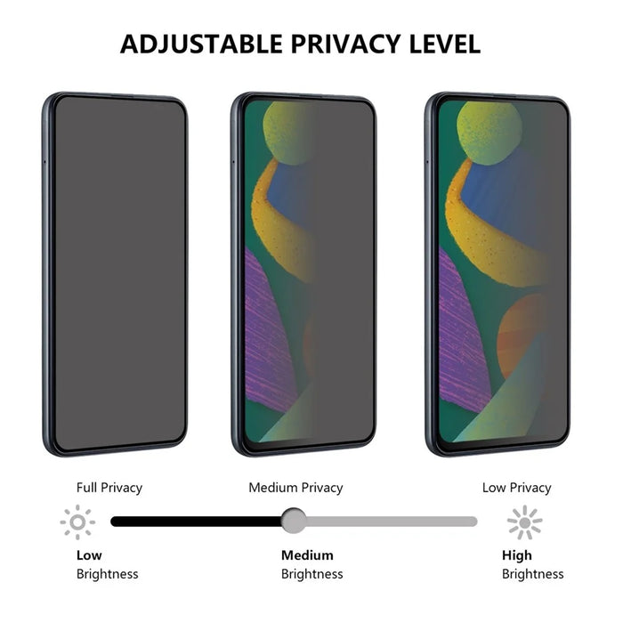 For Samsung Galaxy Z Fold4 5G Matte Privacy Film Shatterproof Front and Back Screen PET Protector - 4