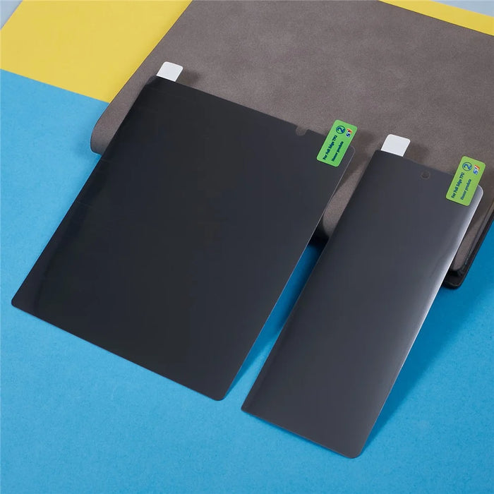 For Samsung Galaxy Z Fold4 5G Matte Privacy Film Shatterproof Front and Back Screen PET Protector - 5