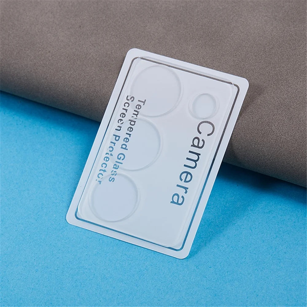 2Pcs For vivo S17 5G HD Clear 3D Arc Edge Tempered Glass Camera Lens Protector Phone Rear Lens Film - 3
