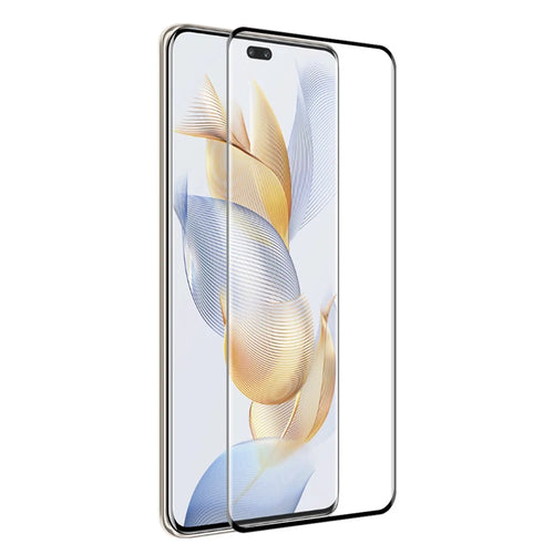 ENKAY HAT PRINCE For Honor 90 Pro Tempered Glass Full Screen Protector 0.26mm 9H 3D Curved Support Fingerprint Unlock - 1