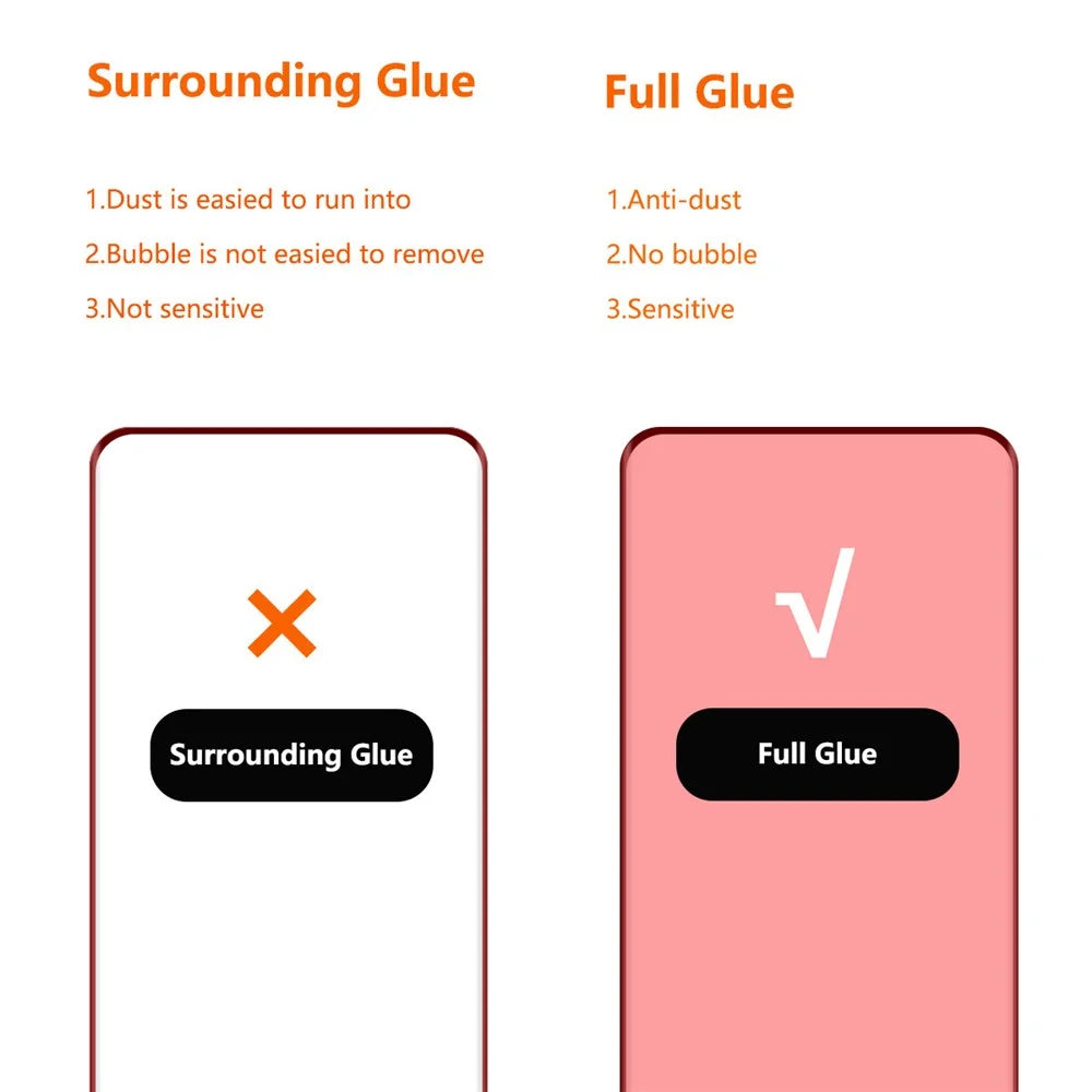 ENKAY HAT PRINCE 5PCS For Honor 90 Pro Full Glue Full Screen Protector 0.26mm 9H 3D Curved Tempered Glass Support Fingerprint Unlock - 2