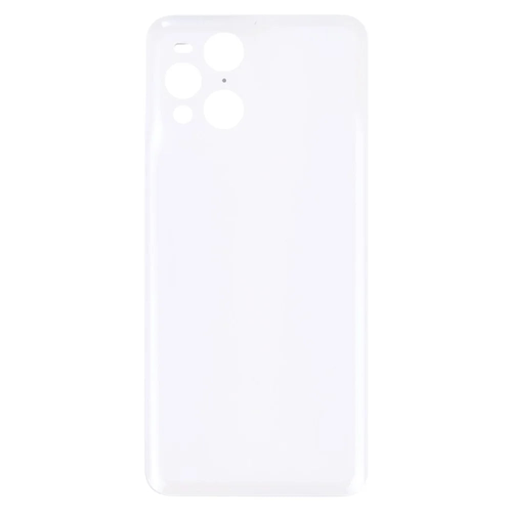 For Oppo Find X3 / Find X3 Pro Back Battery Housing Cover Replacement Part - White - 3