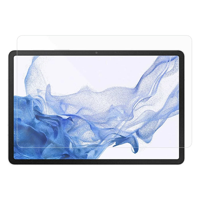 For Samsung Galaxy Tab S10+ / S9+ / S8+ / S7 FE / S9 FE+ Screen Protector 0.3mm Arc Edge Transparent Tempered Glass Screen Film - 1