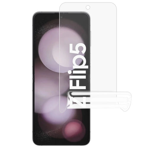For Samsung Galaxy Z Flip5 5G Soft Hydrogel TPU Inner Screen Protector Full Cover Anti-Scratch HD Screen Film - 1