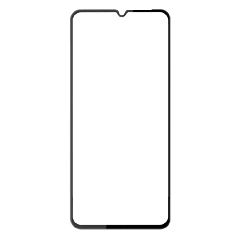 AMORUS 2Pcs Tempered Glass Film For Motorola Moto G50 4G Silk Printing Full-Coverage Full Glue Screen Protector - Black - 2