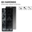 For Google Pixel 7a Anti-spy Tempered Glass Screen Protector 2.5D Arc Edge Anti-explosion Film - 3