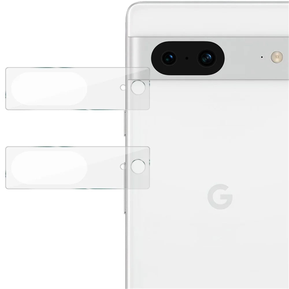 IMAK 2Pcs / Set for Google Pixel 8 Camera Lens Protector Tempered Glass HD Clear Phone Rear Lens Film - 1