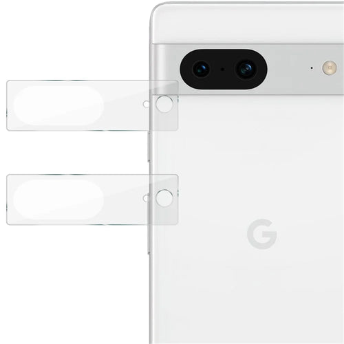 IMAK 2Pcs / Set for Google Pixel 8 Camera Lens Protector Tempered Glass HD Clear Phone Rear Lens Film - 1
