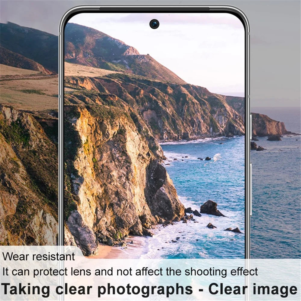 IMAK 2Pcs / Set for Google Pixel 8 Camera Lens Protector Tempered Glass HD Clear Phone Rear Lens Film - 5