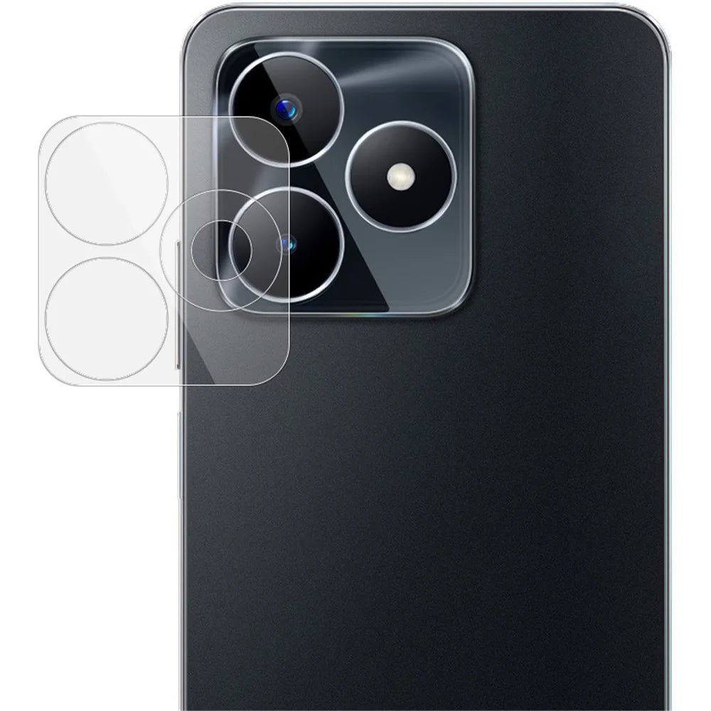 IMAK For Realme C53 (Global) Integrated Lens Film Ultra Clear Tempered Glass Lens Protector + Acrylic Lens Cap - 2