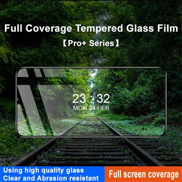 IMAK Pro+ Series for Google Pixel 8 Full Screen Protector Tempered Glass HD Clear Phone Screen Film - 3