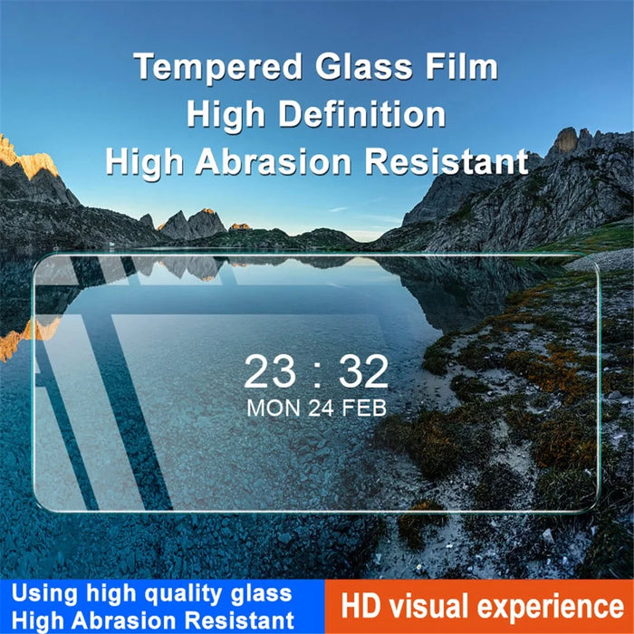 IMAK H Series Screen Protector For Google Pixel 8 , Tempered Glass Anti-scratch Clear Screen Covering Film - 3