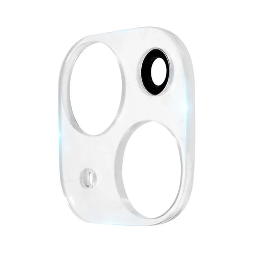 For iPhone 15 / 15 Plus Tempered Glass Lens Film Anti-explosion Silk Printing Camera Lens Protector with Bottom Plate - 1