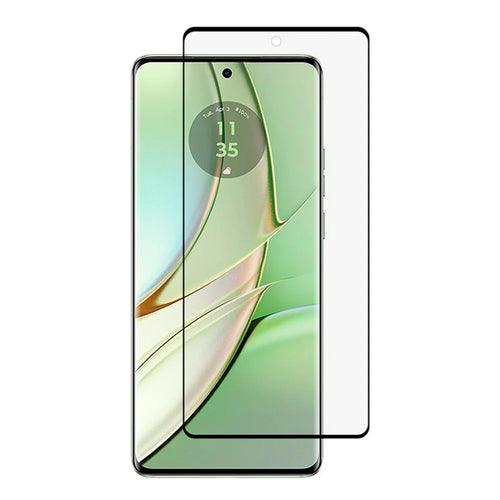 For Motorola Edge 40 5G Side Glue Full Screen Protector 3D Curved Tempered Glass HD Clear Phone Screen Film - 1