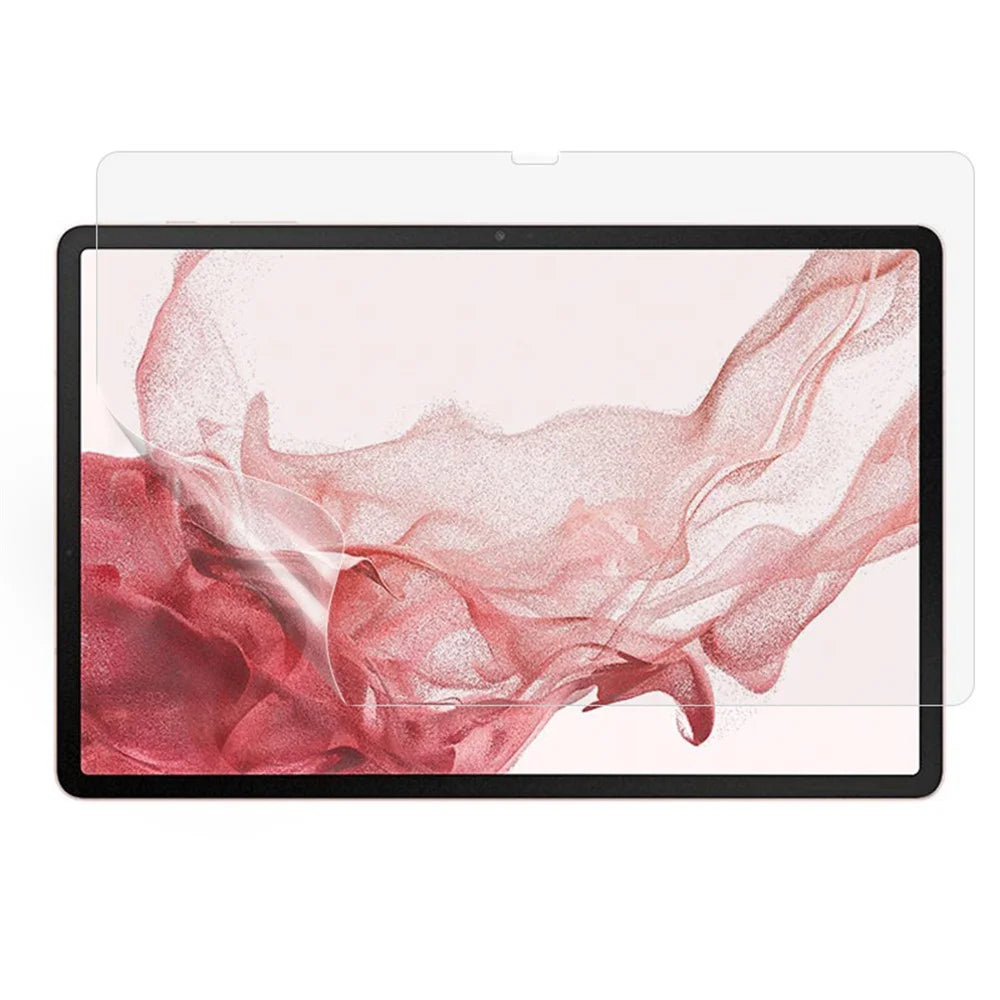 For Samsung Galaxy Tab S9 FE+ / S10+ / S9+ / S8+ / S7 FE Clear Screen Protector Soft PET Tablet Anti-Scratch Ultra-Thin Film - 1