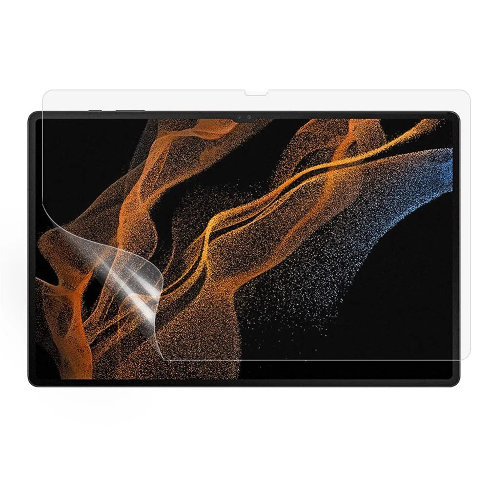 For Samsung Galaxy Tab S11 Ultra / S10 Ultra / S9 Ultra / S8 Ultra Screen Protector Bubble Free HD Clear PET Protective Film - 1