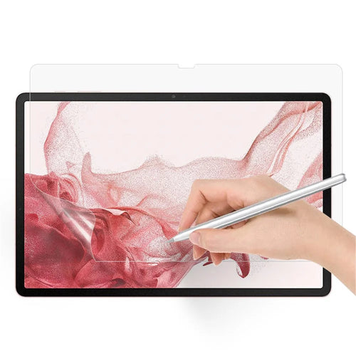 For Samsung Galaxy Tab S10+ / S9+ / S8+ / S7 FE Paperfeel PET Screen Protector Anti-Glare Writing Same Like on Paper Clear Film - 1