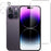 For iPhone 15 Pro Tempered Glass Screen Protector Anti-fingerprint Film + Camera Lens Protector - 1