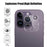 For iPhone 15 Pro Tempered Glass Screen Protector Anti-fingerprint Film + Camera Lens Protector - 4
