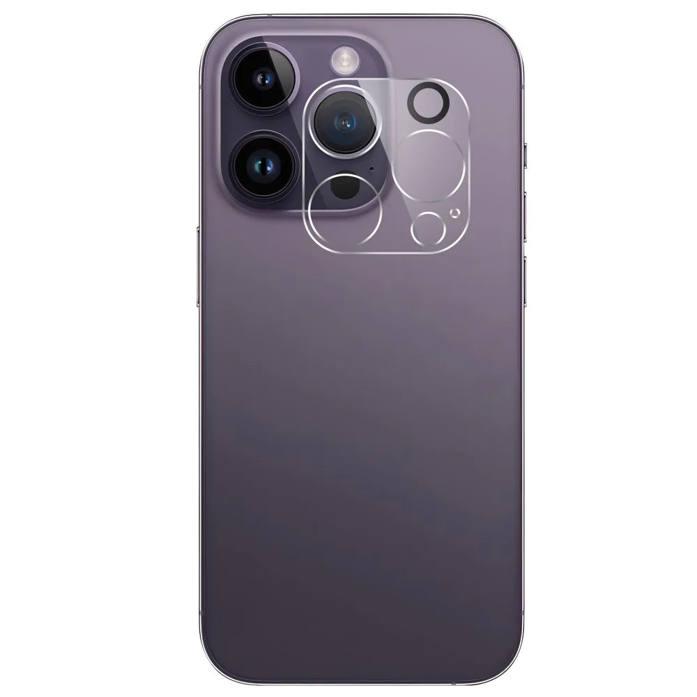 For iPhone 15 Pro Max Anti-scratch Tempered Glass Screen Protector Ultra Clear Film + Camera Lens Protector - 2