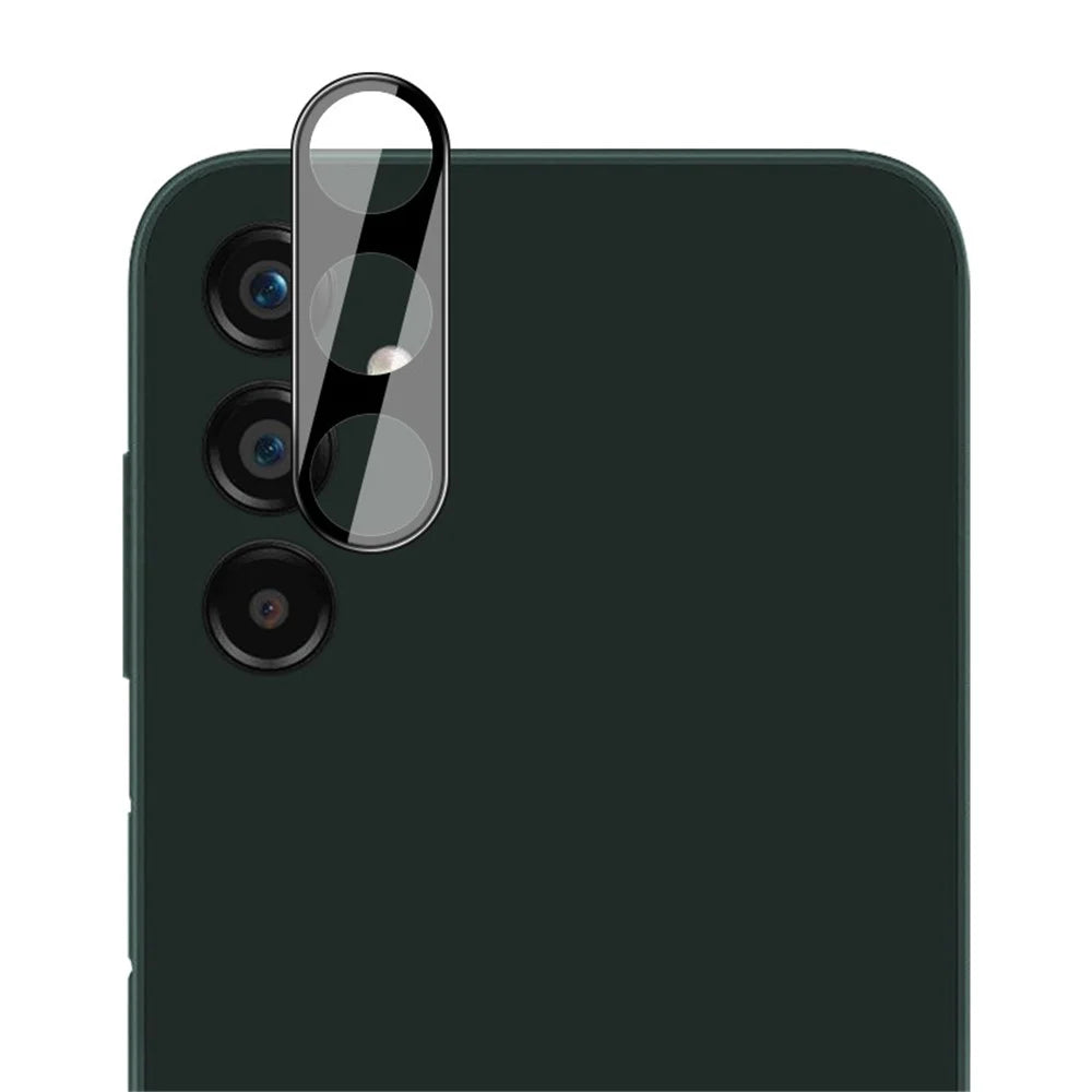 IMAK Camera Lens Protector for Samsung Galaxy A25 5G (Global) (161.0 x 76.5 x 8.3mm) Tempered Glass Lens Film+Acrylic Lens Cap (Black Version) - 6
