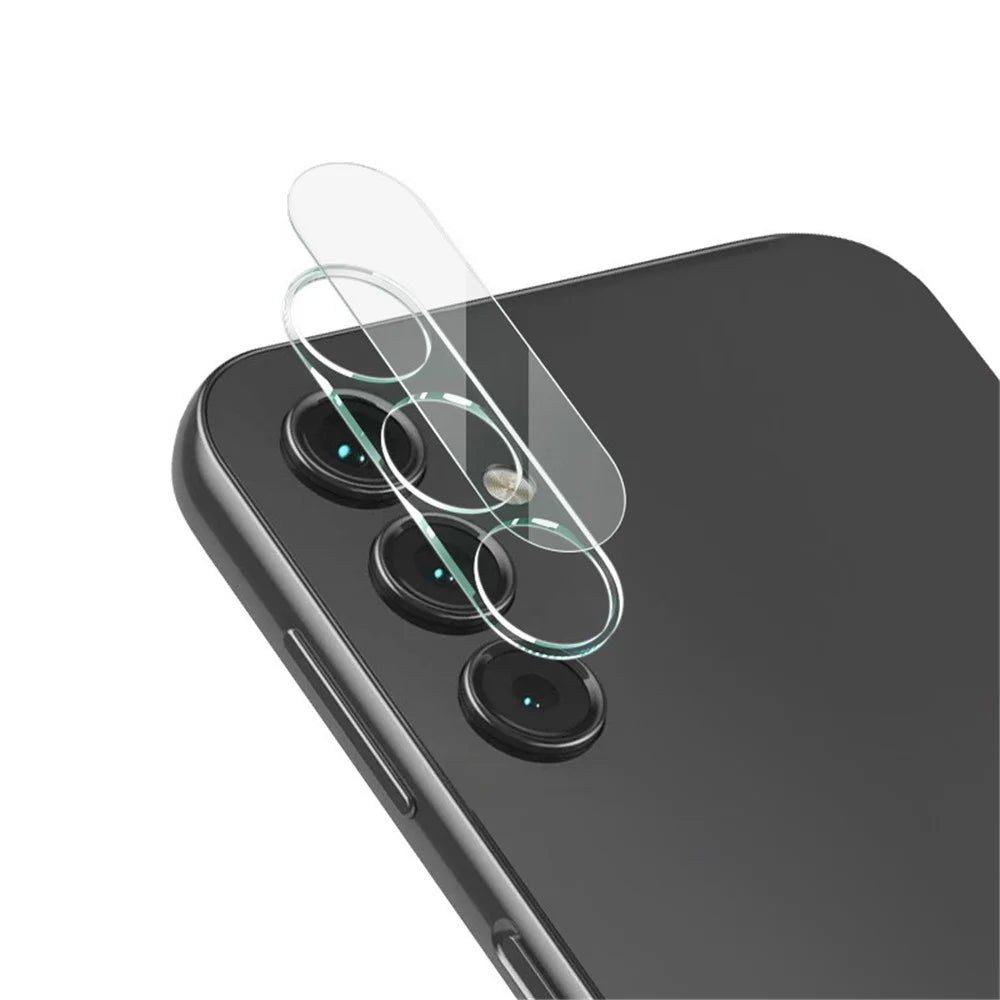IMAK Lens Protector for Samsung Galaxy A25 5G (Global) (161.0 x 76.5 x 8.3mm) Ultra Clear Integrated Tempered Glass Lens Film + Acrylic Lens Cap - 1